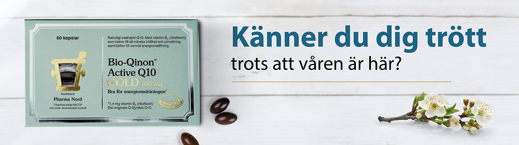 Få mer energi med Bio-Qinon Active Q10 Gold