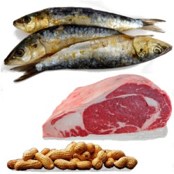 Sardiner, nötkött och jordnötter är de livsmedel som innehåller mest Q10